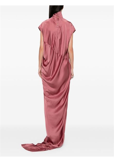 Pink adfu maxi dress Rick Owens - women RICK OWENS | RO02D3503SCH23